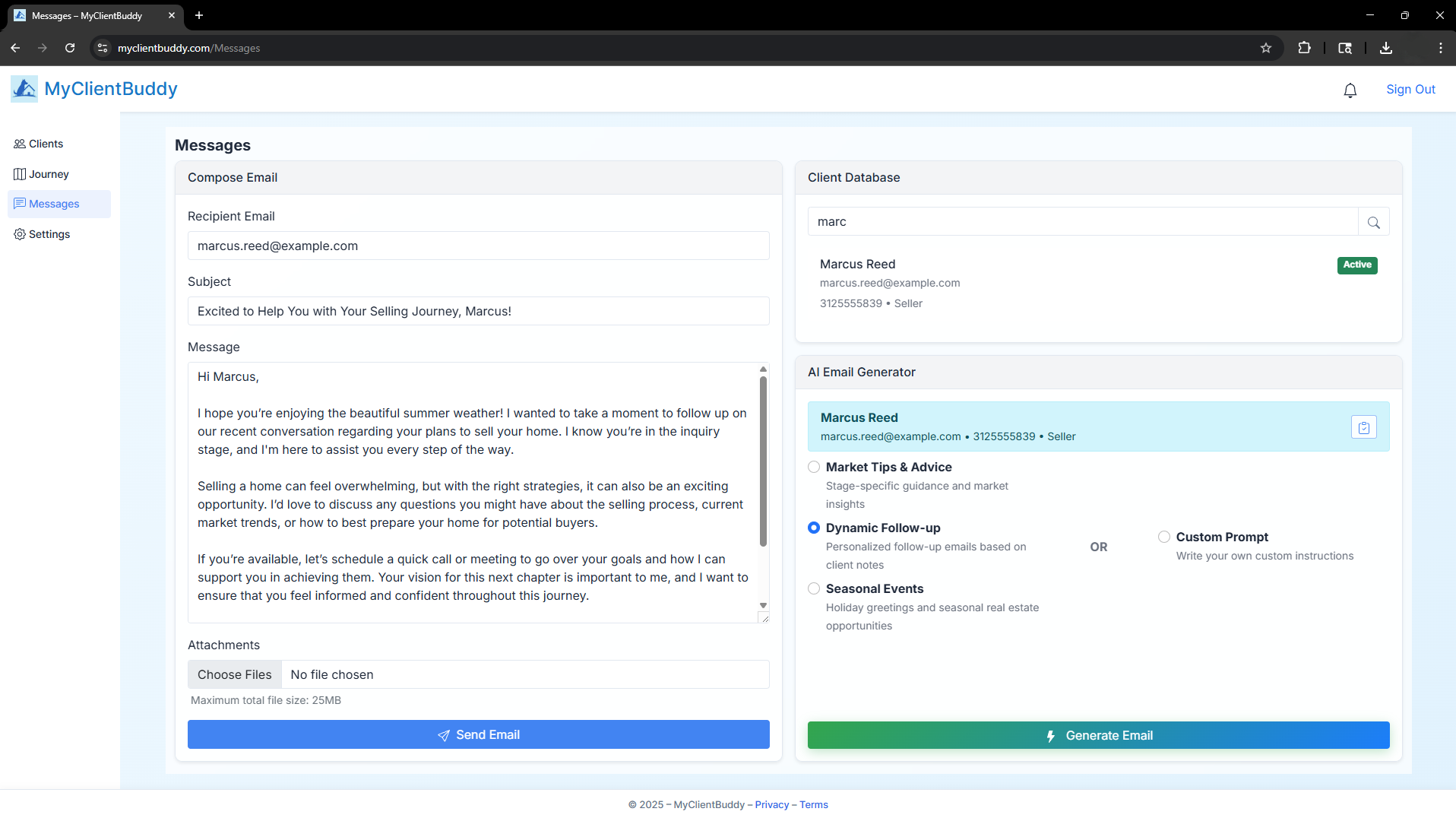 Smart Email Generator